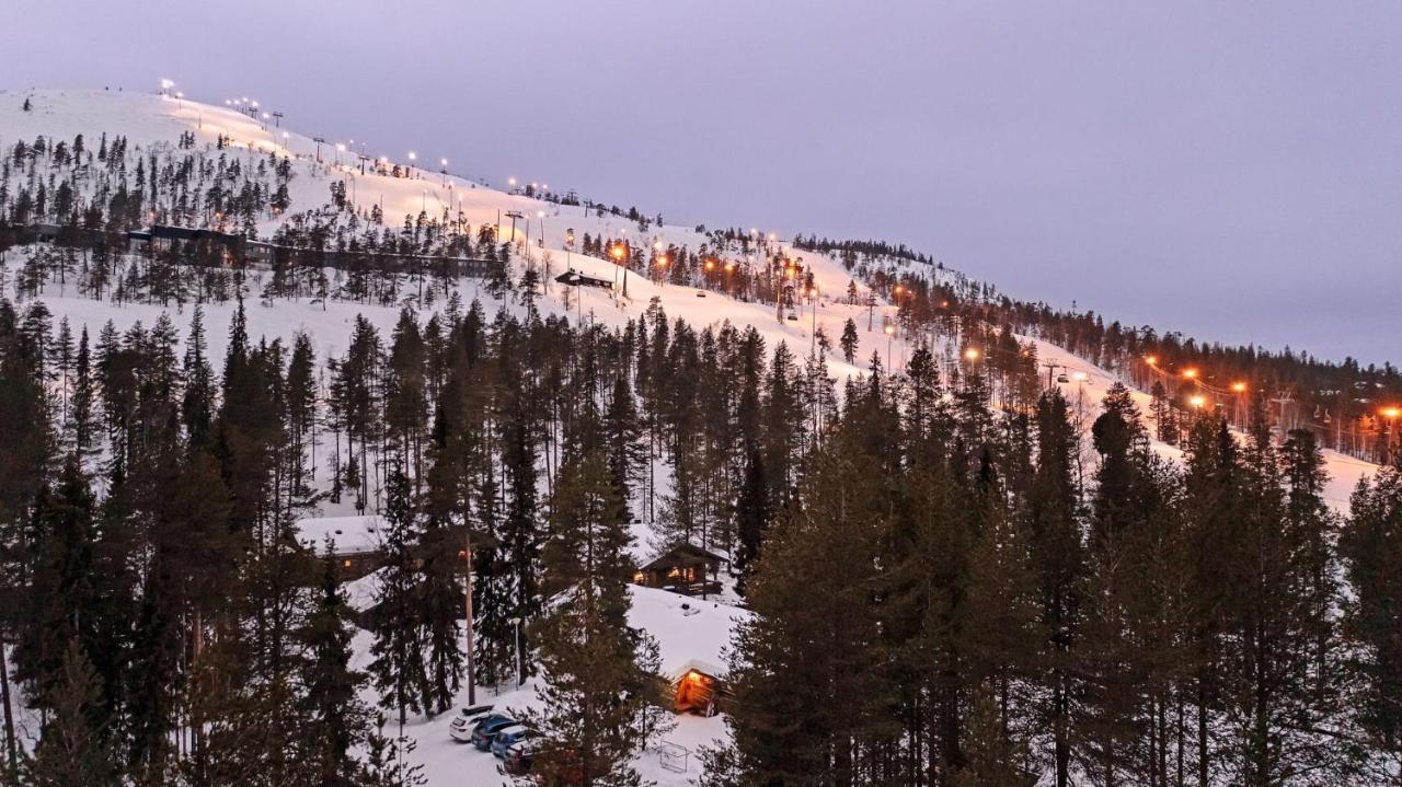 Ski-Inn Kelohuoneisto Pyhaetunturissa Pelkosenniemi Eksteriør bilde